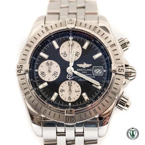 breitling evolution chronograph a13356|breitling chronomat evolution price.